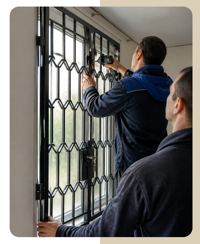 Установка распашных решеток в Боре цена от 6754 р. | ДвериЛегко-Бор